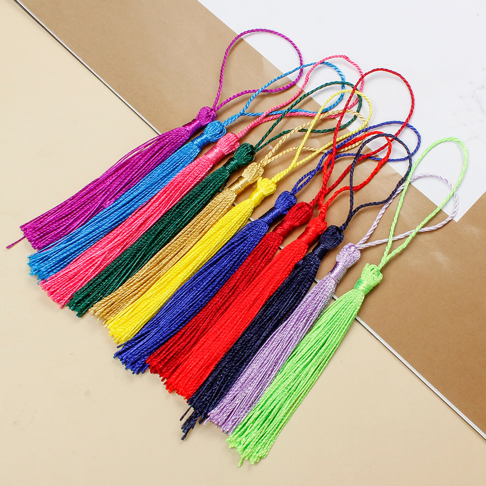 Vibrant Long Tassel Set