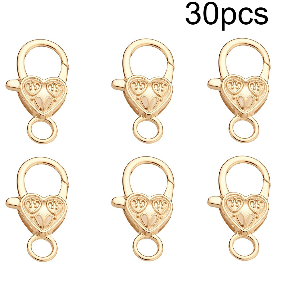 Golden & Silver Keychain Clasp Set