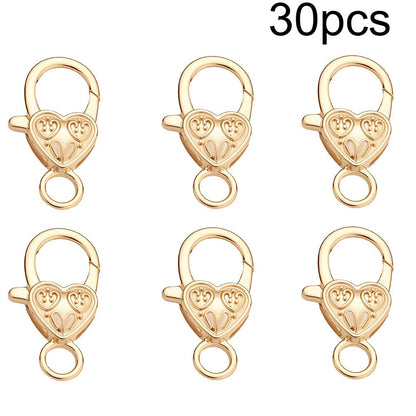 Golden & Silver Keychain Clasp Set