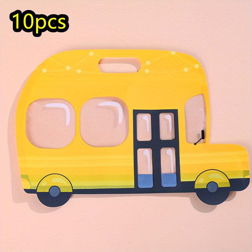 10pcs Car Shape Gift Bags