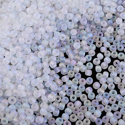 Colorful Frosted Seed Beads