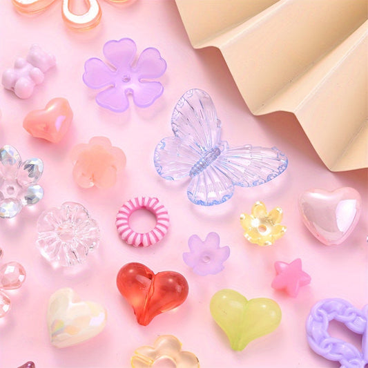 Irregular Acrylic Beads