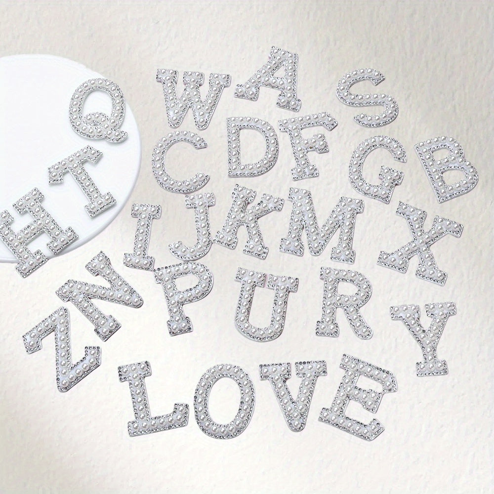 1PC Alphabet Letter Bead Patch