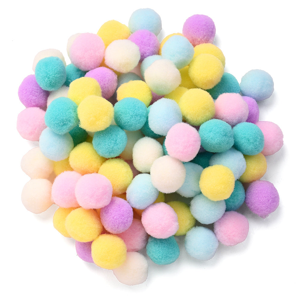 Soft Fluffy Pompom Beads