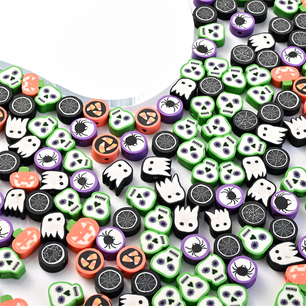 Halloween Clay Bead Mix