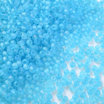 Colorful Frosted Seed Beads