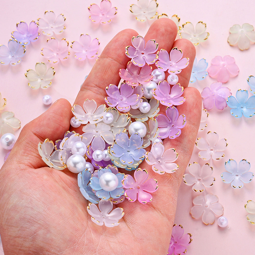 Cherry Blossom Acrylic Bead Kit