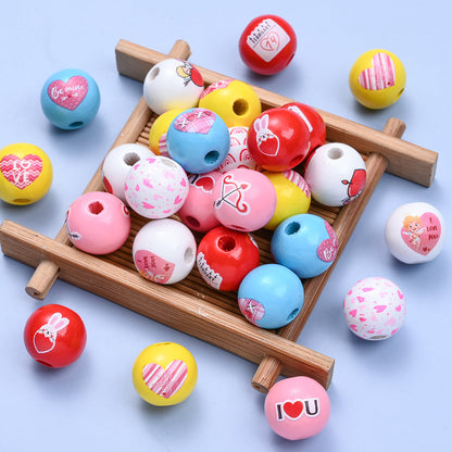 Colorful Wooden Beads