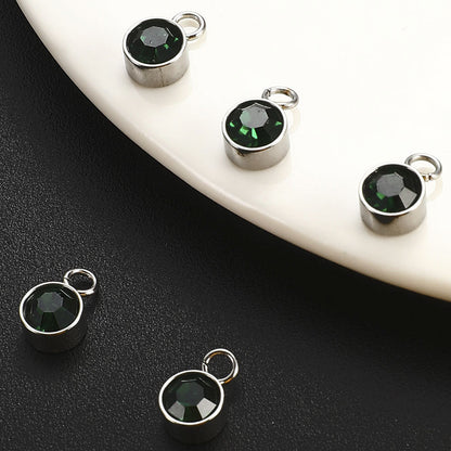Birthstone Alloy Pendants