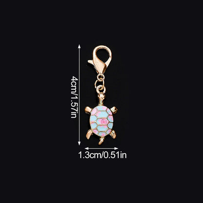 Turtle Keychain Zinc Alloy Charms