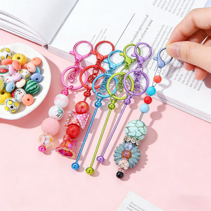 UV Metal Beadable Keychain Set