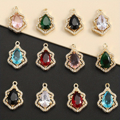 Glass Waterdrop Pendants