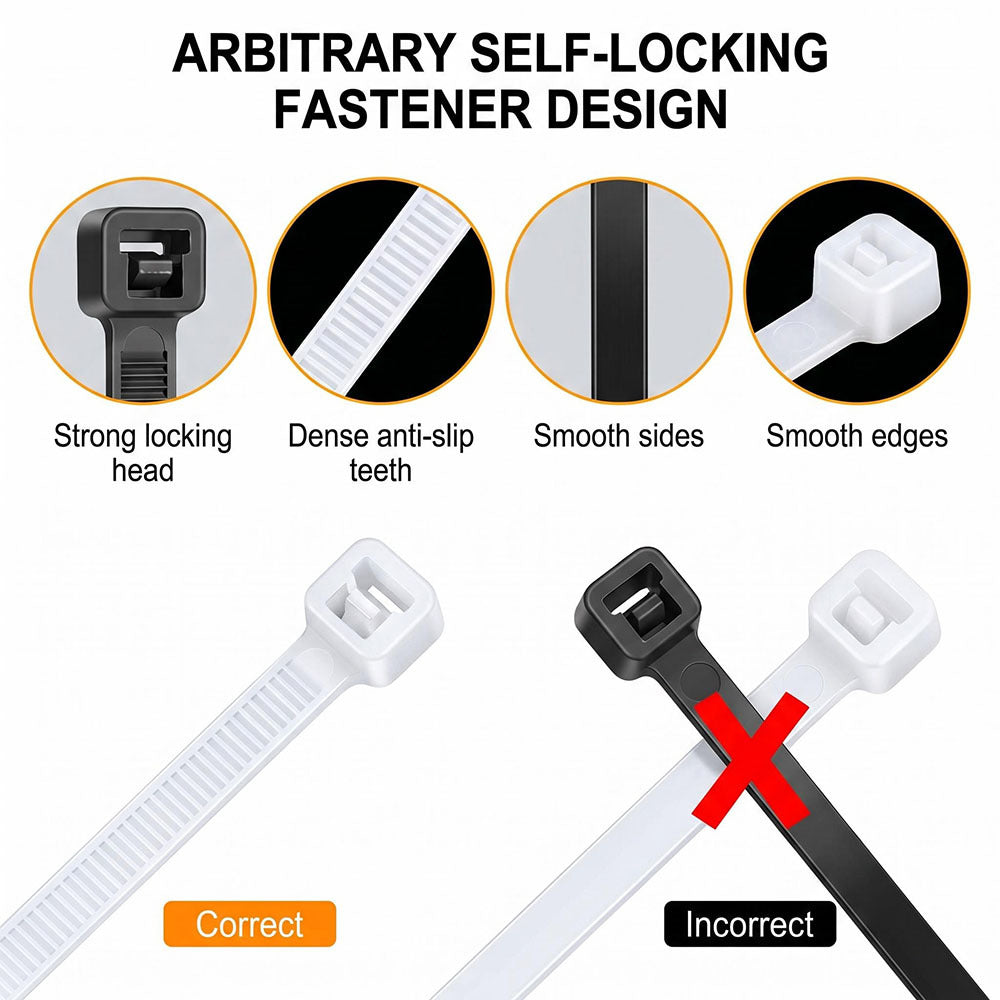 Self-Locking Nylon Cable Ties