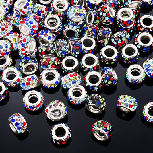 Alloy European Large Hole Bead Pendants