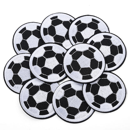 12PCS Football Embroidery Patch Set