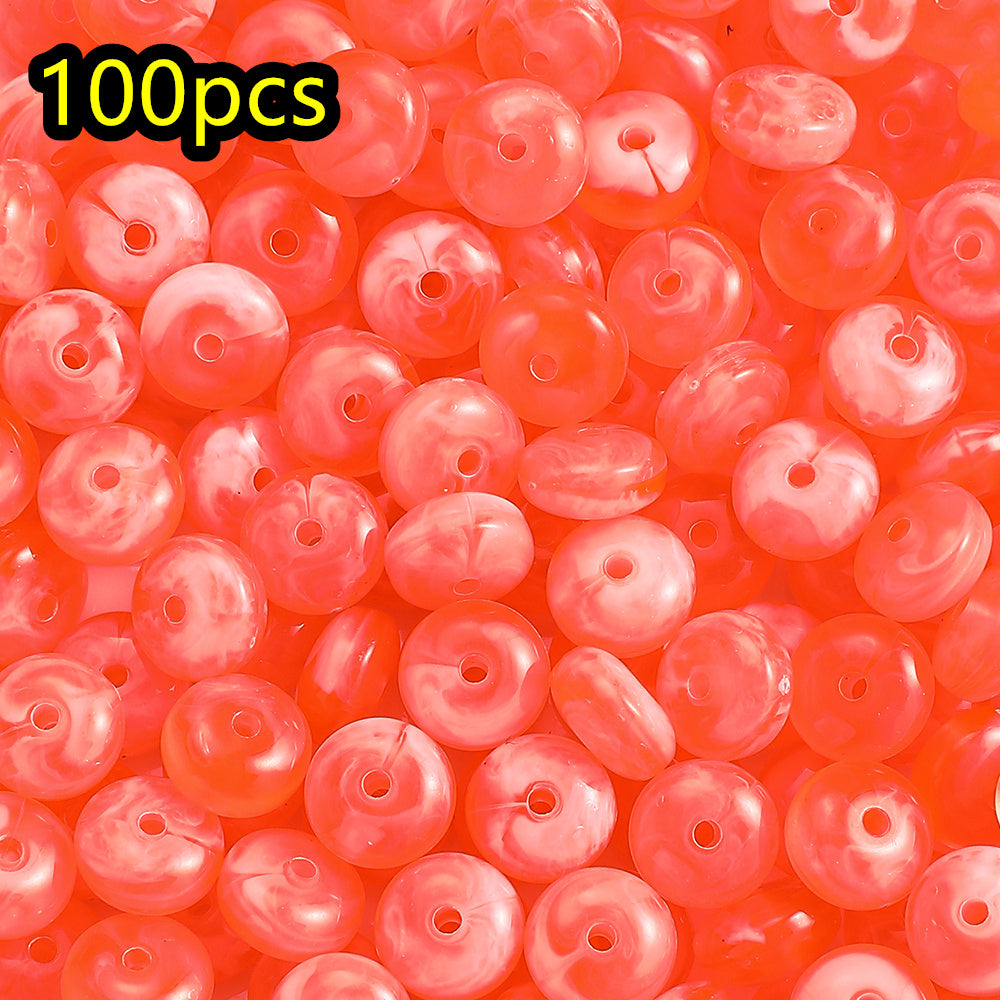 Yellow Lemon Acrylic Beads