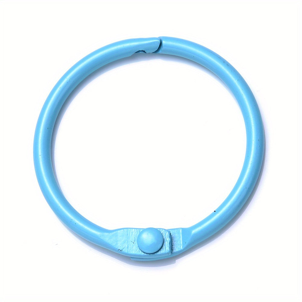 Colorful Alloy O-Ring Spring Clasps