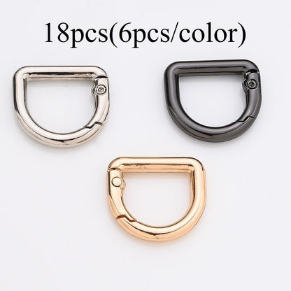 D Shape Spring Buckle Set