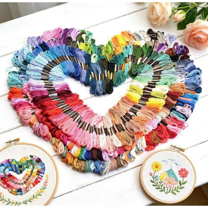 Multicolor Embroidery Floss Thread Set