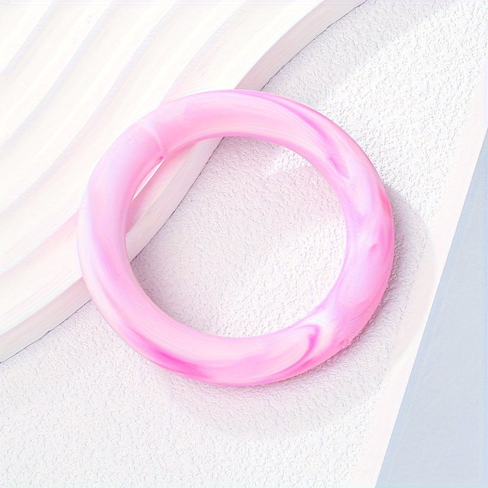 Round Silicone Pendant Rings