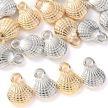 Shell CCB Spacer Beads
