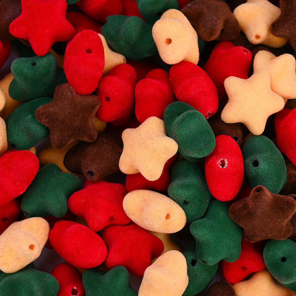 Velvet Star Focal Beads