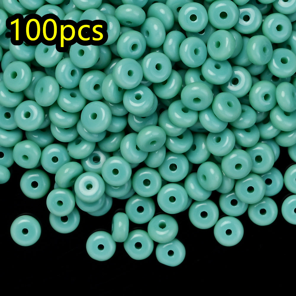 Bohemian Water Pattern Acrylic Beads
