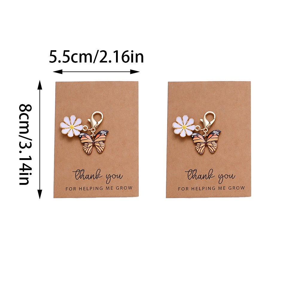 Butterfly Keychain Gift Set