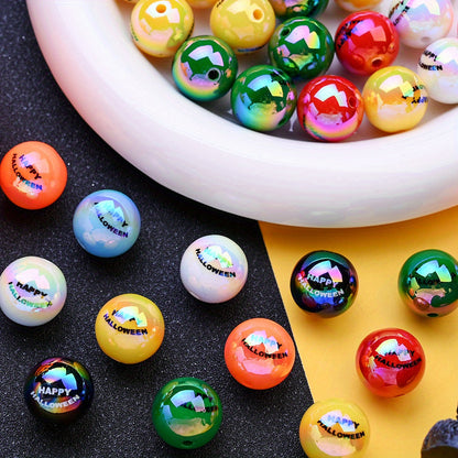Halloween Letter Acrylic Beads