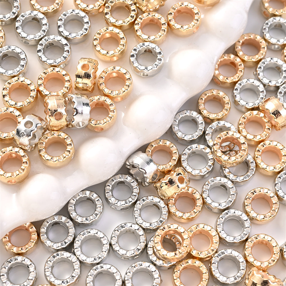 Round CCB Spacer Beads