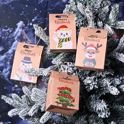 Christmas Kraft Paper Gift Boxes