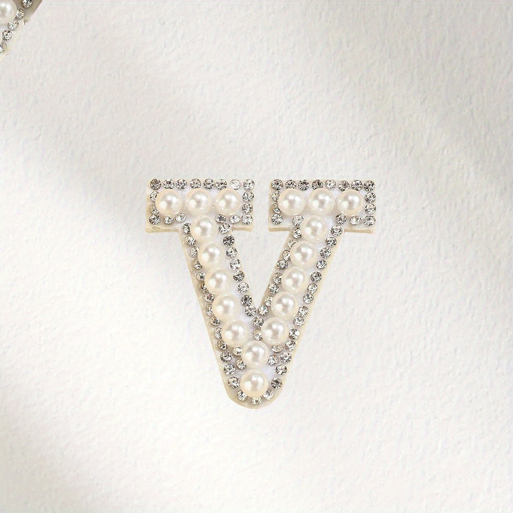1PC Alphabet Letter Bead Patch