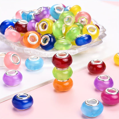Imitation Cat's Eye Resin Beads