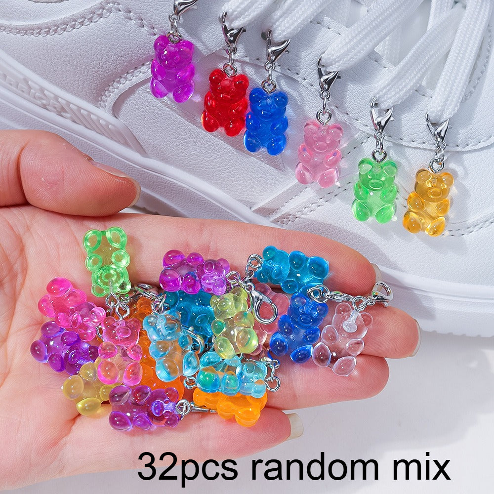 Vibrant Bear Mini Keychains