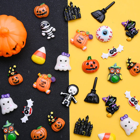 Halloween Resin Decorative Beads