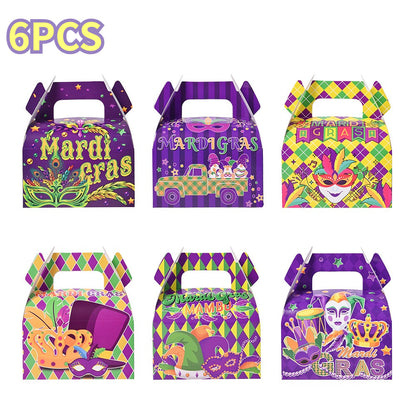 Mardi Gras Carnival Gift Boxes