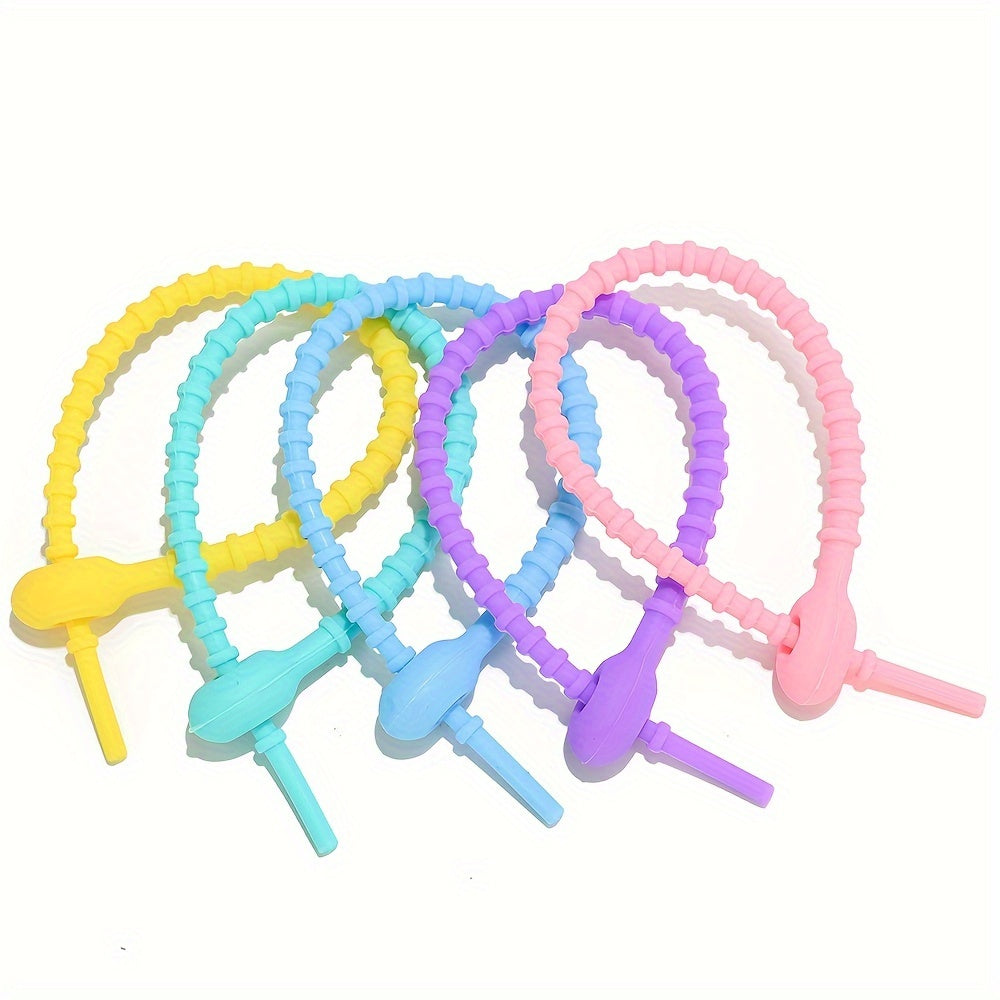Oval Silicone Cable Ties