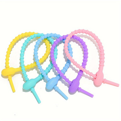 Oval Silicone Cable Ties