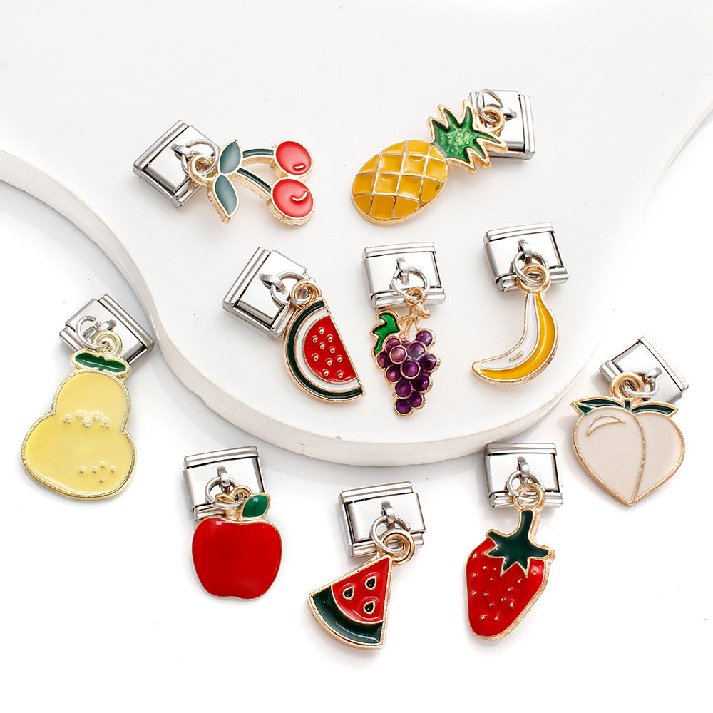 Fruit Italian Modular Bracelet Charm