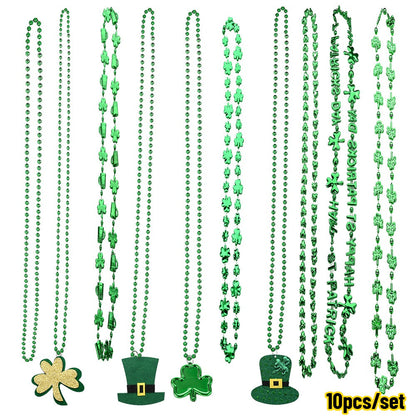 St. Patrick's Day Lucky Clover Bead Chain