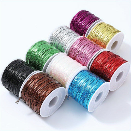 100 m/Roll 3 mm Christmas Ribbon Cord