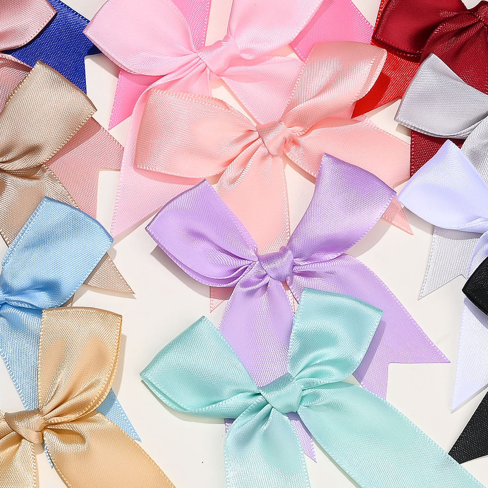 32-Piece Random Satin Ribbon Bow Set