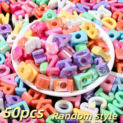 Acrylic Letter Beads