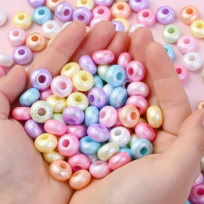 Macaron Bucket Acrylic Beads