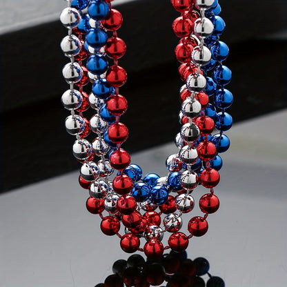 3PCS 6mm Round Wave Bead Chain Set