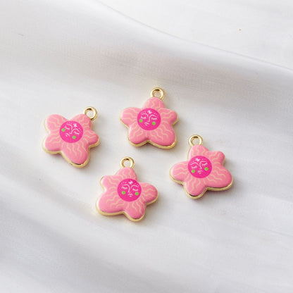 Bohemian Flower Alloy Pendants