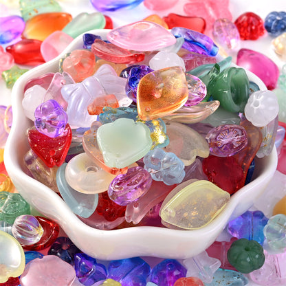 Mixed Style Glass Loose Beads