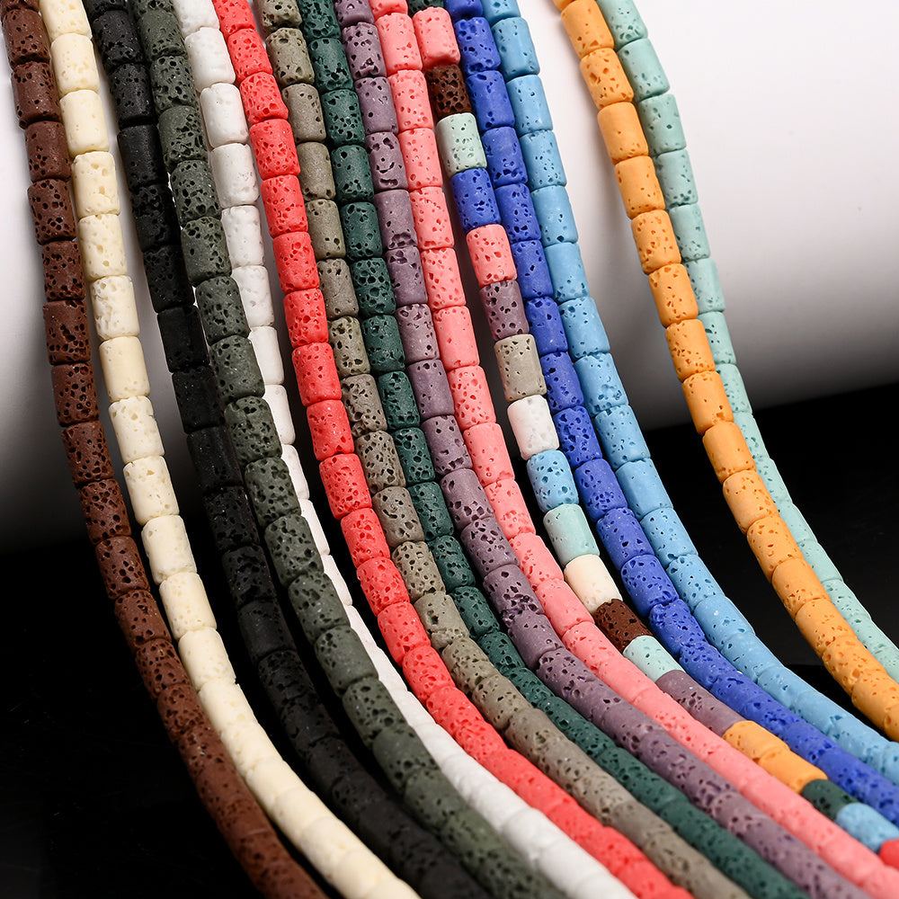 Cylindrical Stone Bead