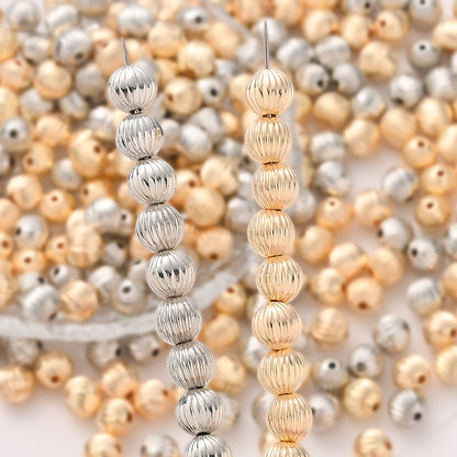 Vintage CCB Pumpkin Beads