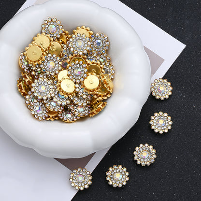 Sunflower Sew-On Rhinestones